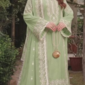 Mix Trending Designs 3 PCs unstitched Embroidered suit